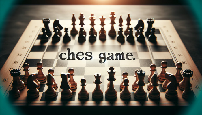 İngilizcede 'Chess Game' Ne Demektir?